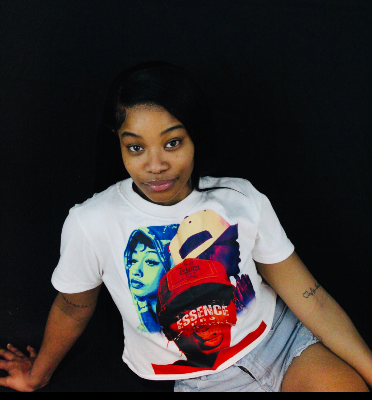 EssenceUno “Tri Face” Cropped Top