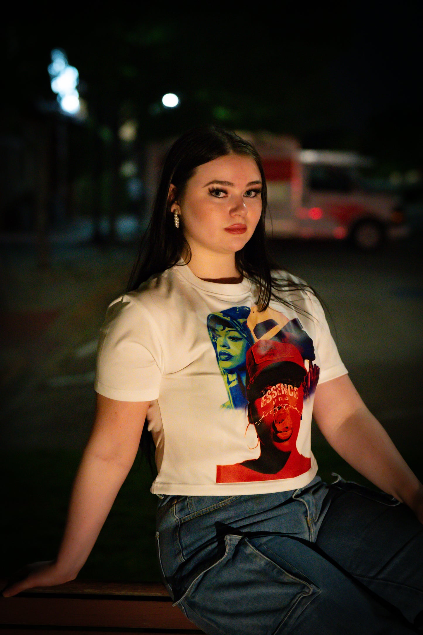 EssenceUno “Tri Face” Cropped Top