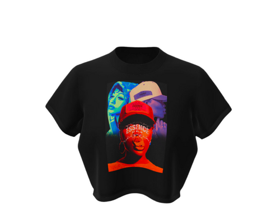 EssenceUno “Tri Face” Cropped Top